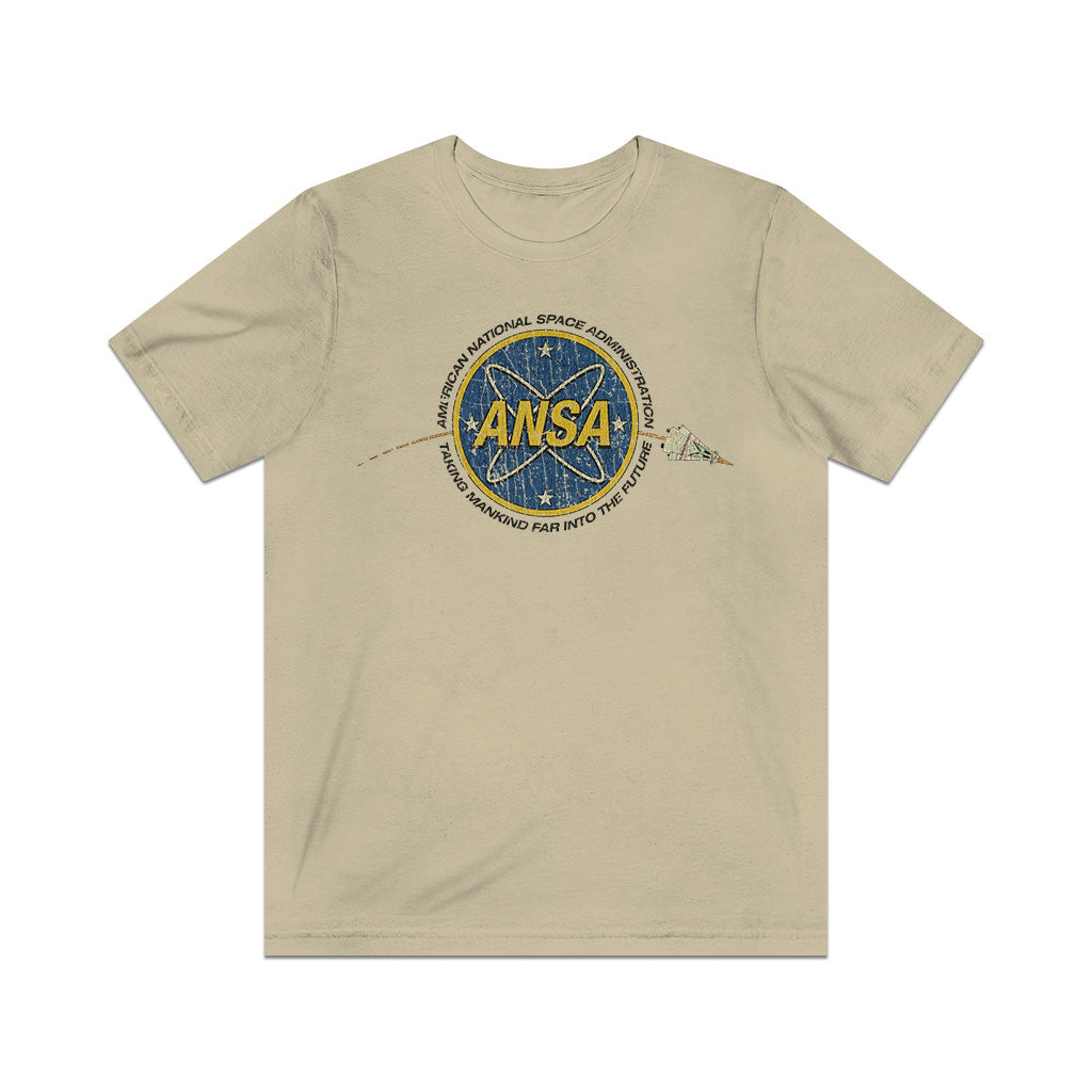 ANSA Into The Future 1968 Vintage Men's T-Shirt