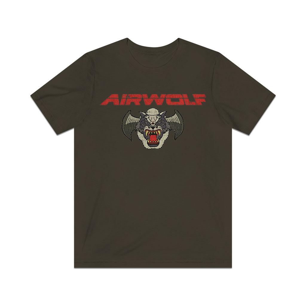 Airwolf Team Insignia 1984 Vintage Men's T-Shirt