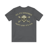 Dangerous Fun 1978 F/B Vintage Men's T-Shirt