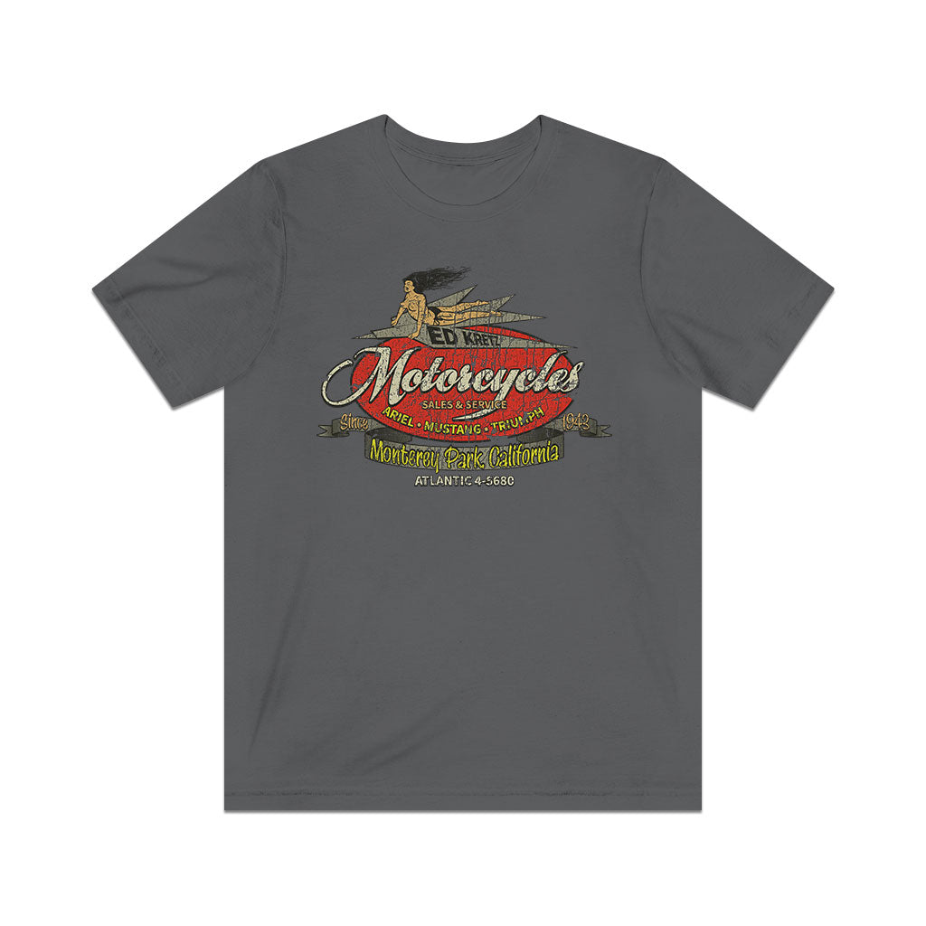 Ed Kretz Motorcycles 1946 Vintage Men's T-Shirt