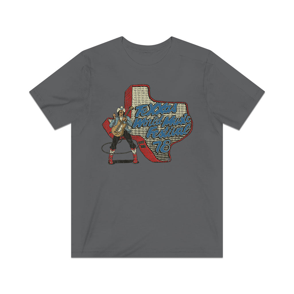 Texxas World Music Festival 1978 Vintage Men's T-Shirt