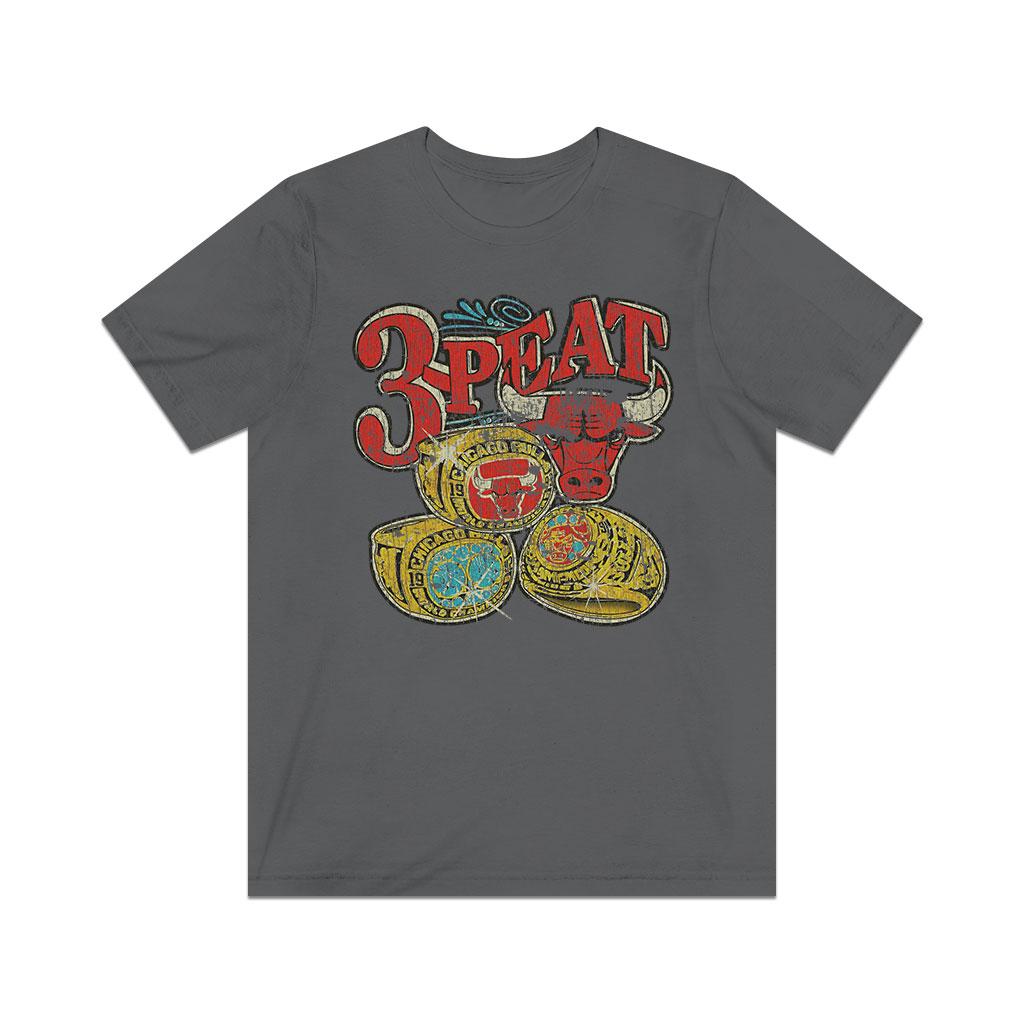 The Chicago 3-Peat 1993 Vintage Men's T-Shirt