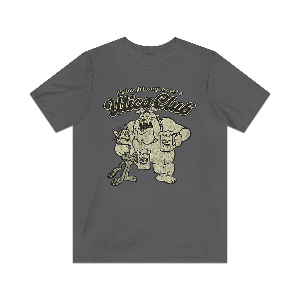 Tough to Argue Utica Club Beer 1933 Vintage Men's T-Shirt