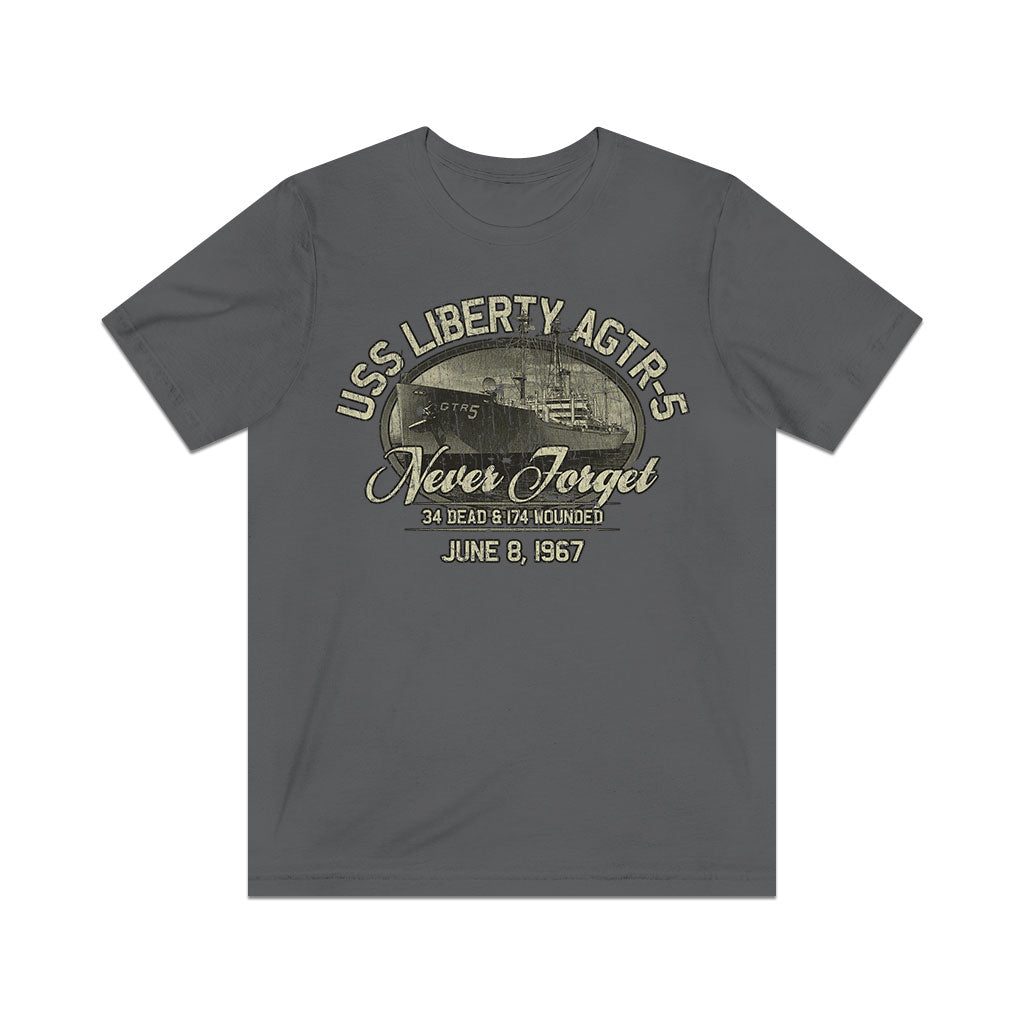 USS Liberty AGTR-5 1967 Vintage Men's T-Shirt