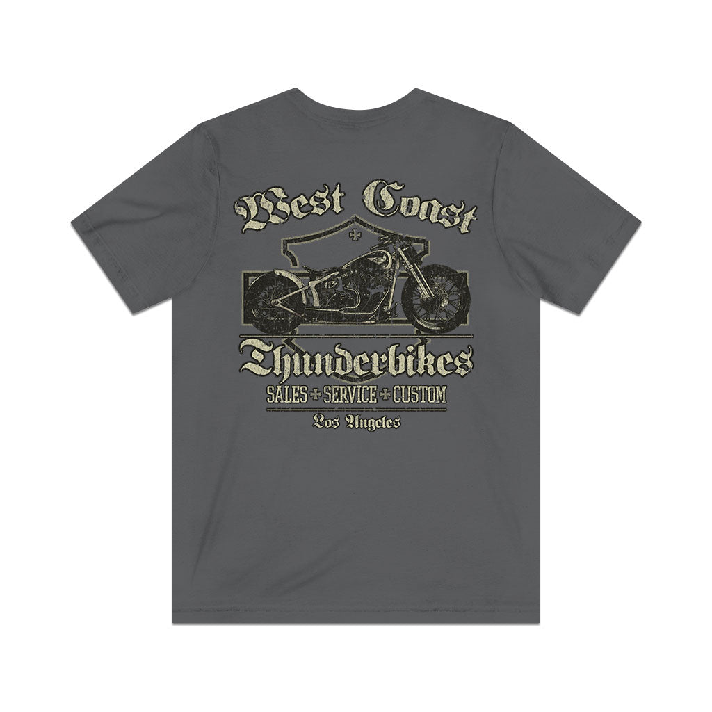 West Coast Thunderbikes 1989 F/B Vintage Men’s T-Shirt