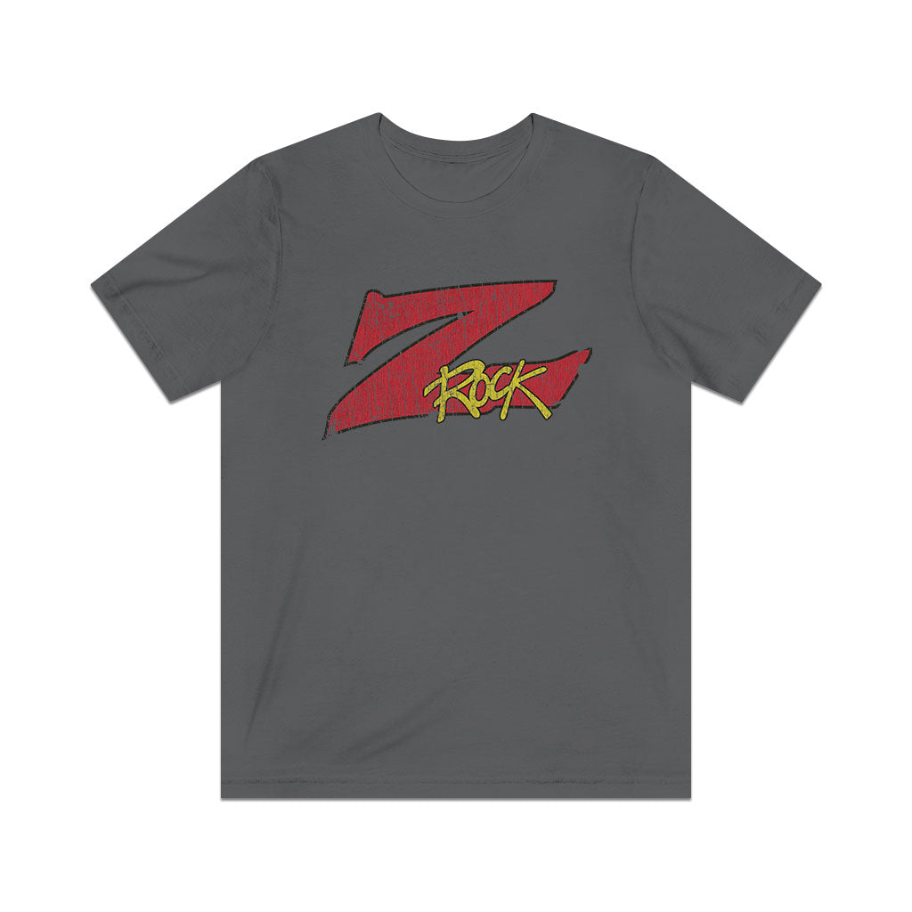 Z Rock Heavy Metal Radio 1986 Vintage Men's T-Shirt