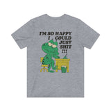 I'm So Happy I Could Just Shit 1977 Vintage Men's T-Shirt