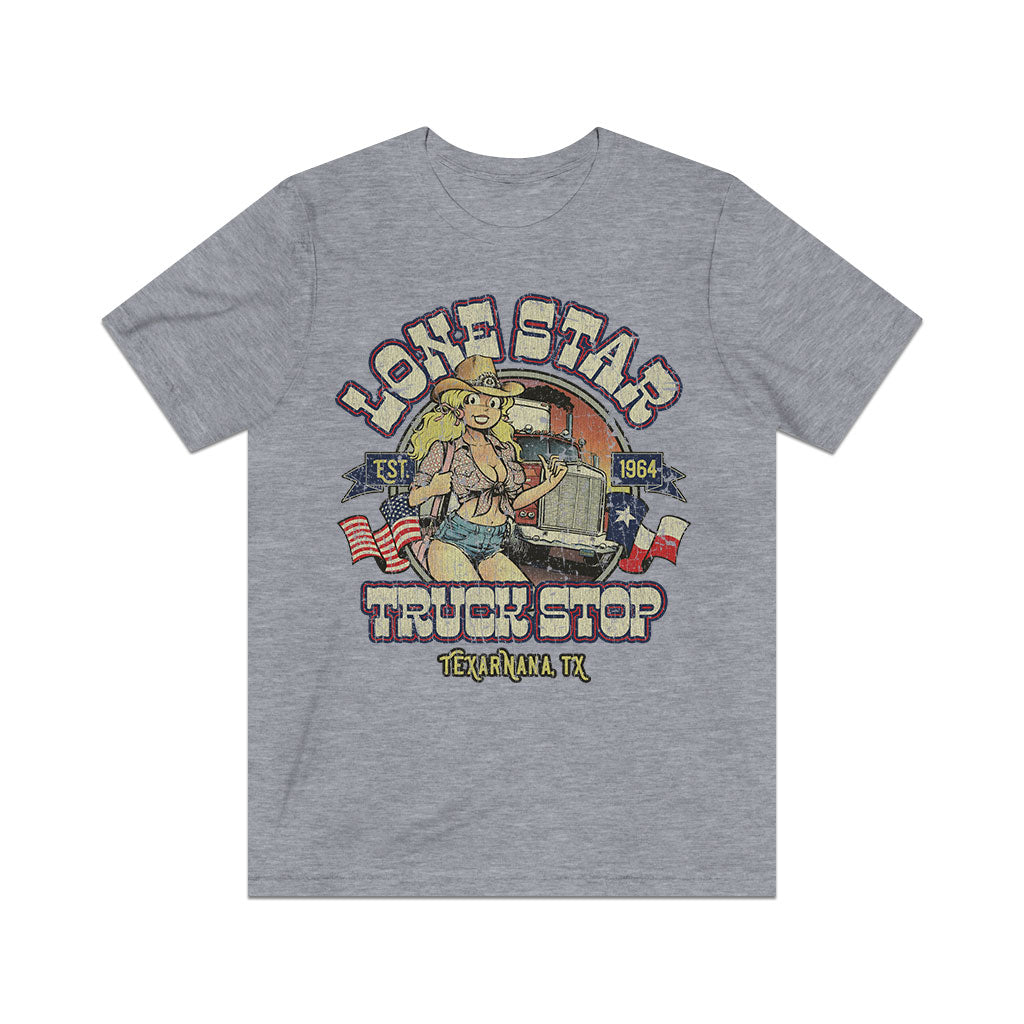 Lone Star Truck Stop 1964 Vintage Men’s T-Shirt