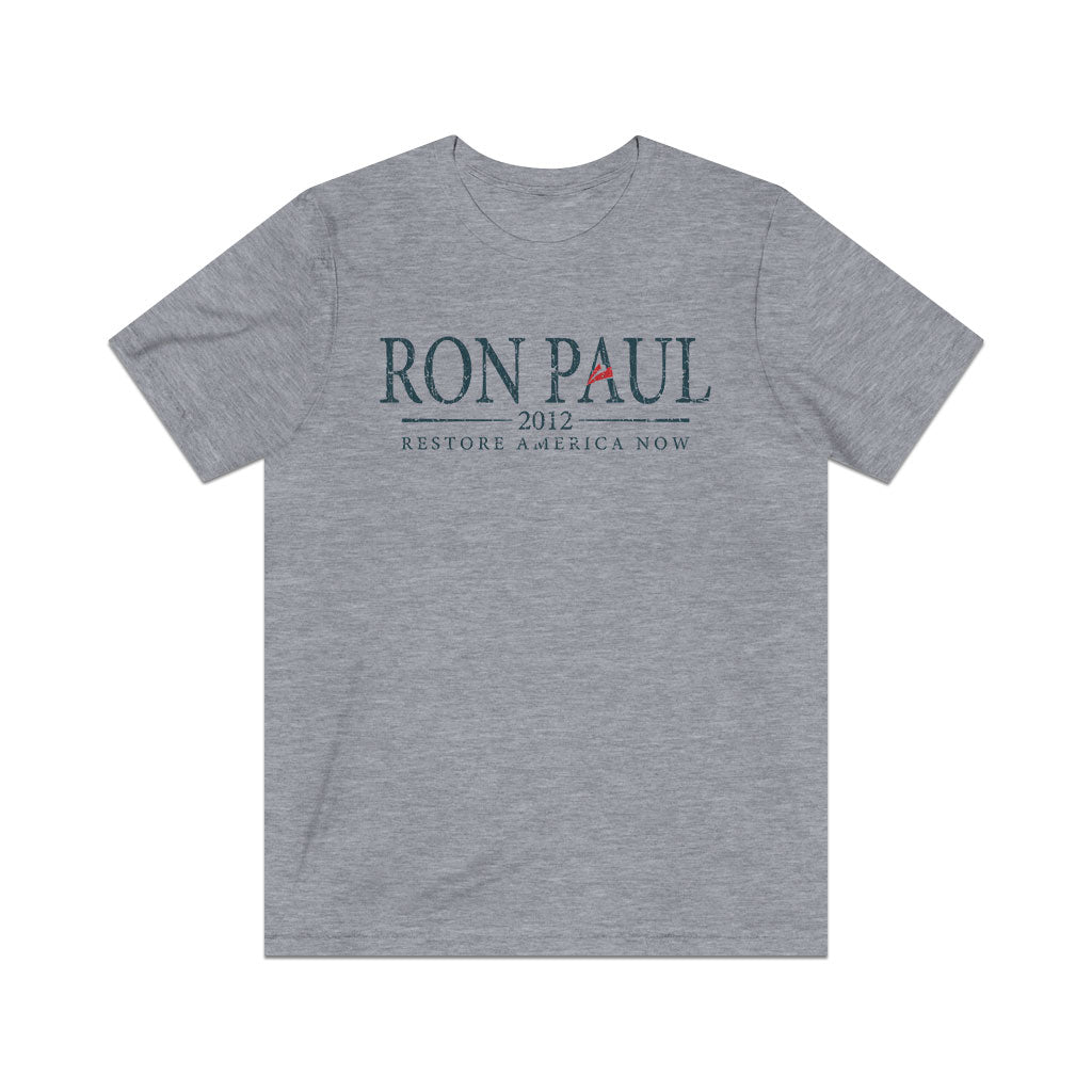 Ron Paul Restore America 2012 Vintage Men's T-Shirt