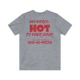 Surfer Boy Pizza 1986 F/B Vintage Men's T-Shirt