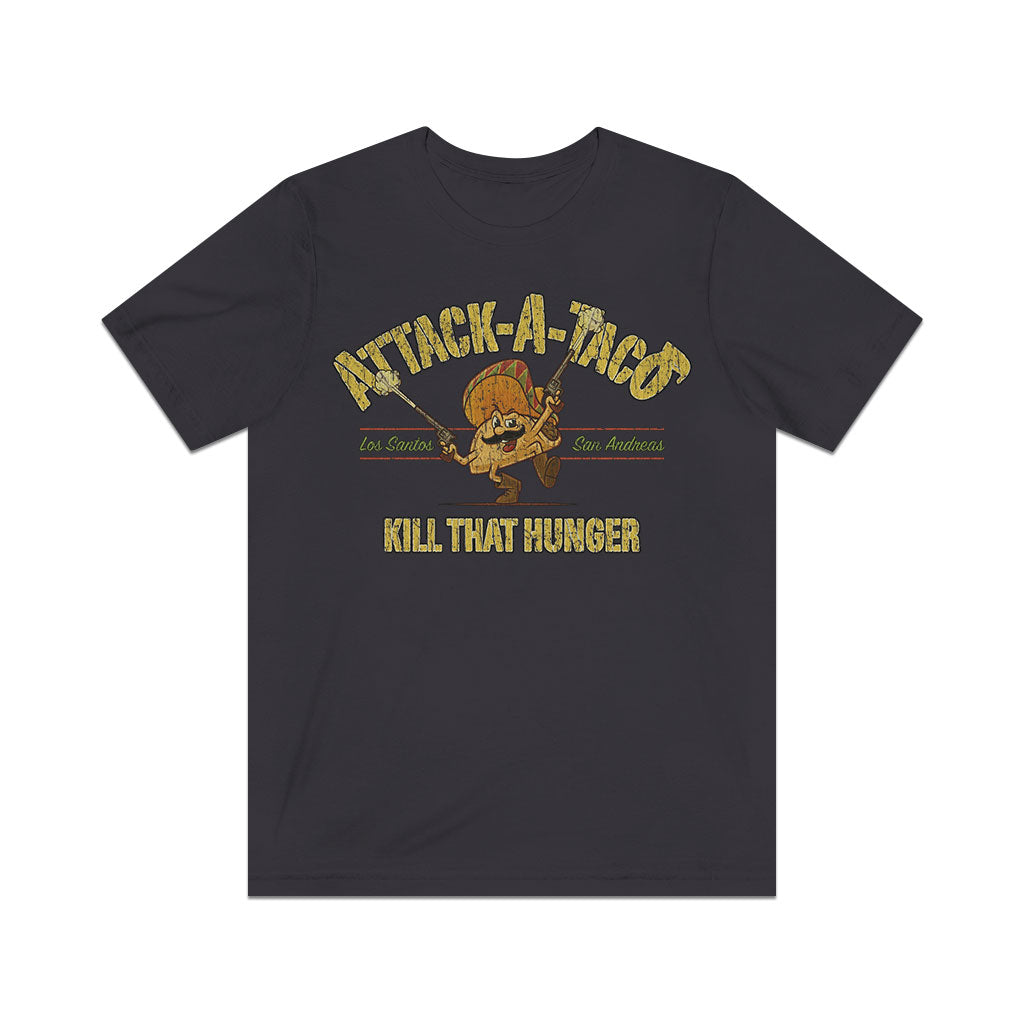 Attack-a-Taco 2013 Vintage Men's T-Shirt