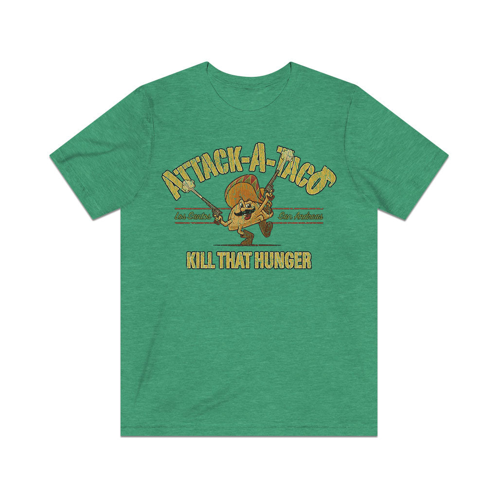 Attack-a-Taco 2013 Vintage Men's T-Shirt
