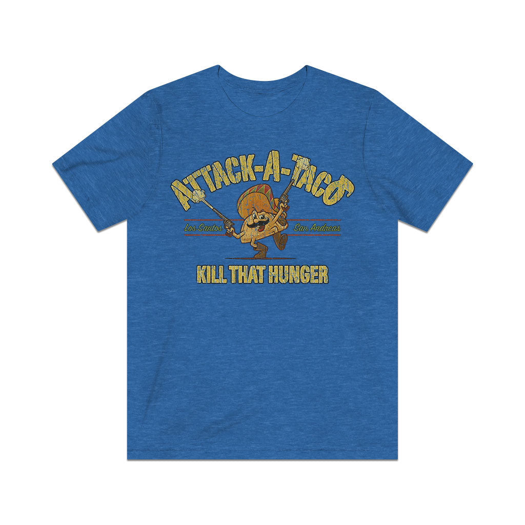 Attack-a-Taco 2013 Vintage Men's T-Shirt