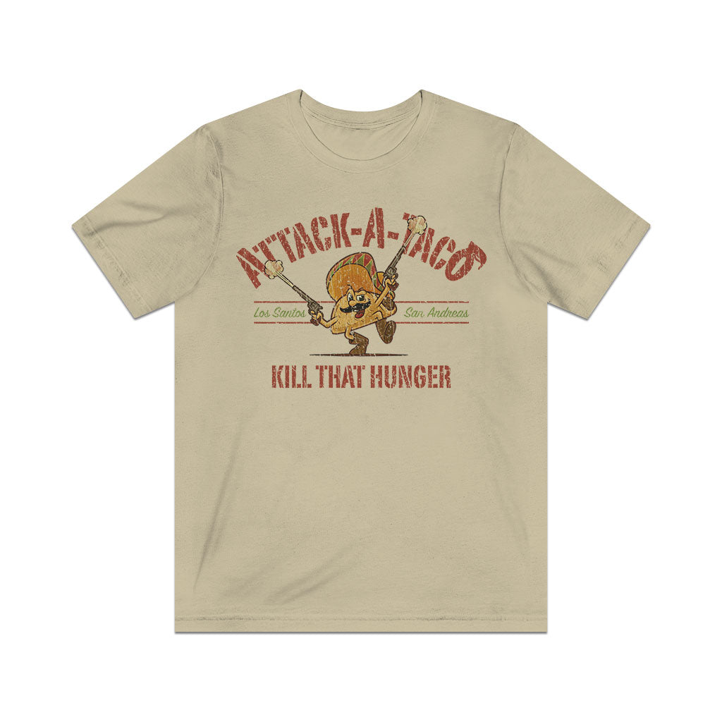Attack-a-Taco 2013 Vintage Men's T-Shirt