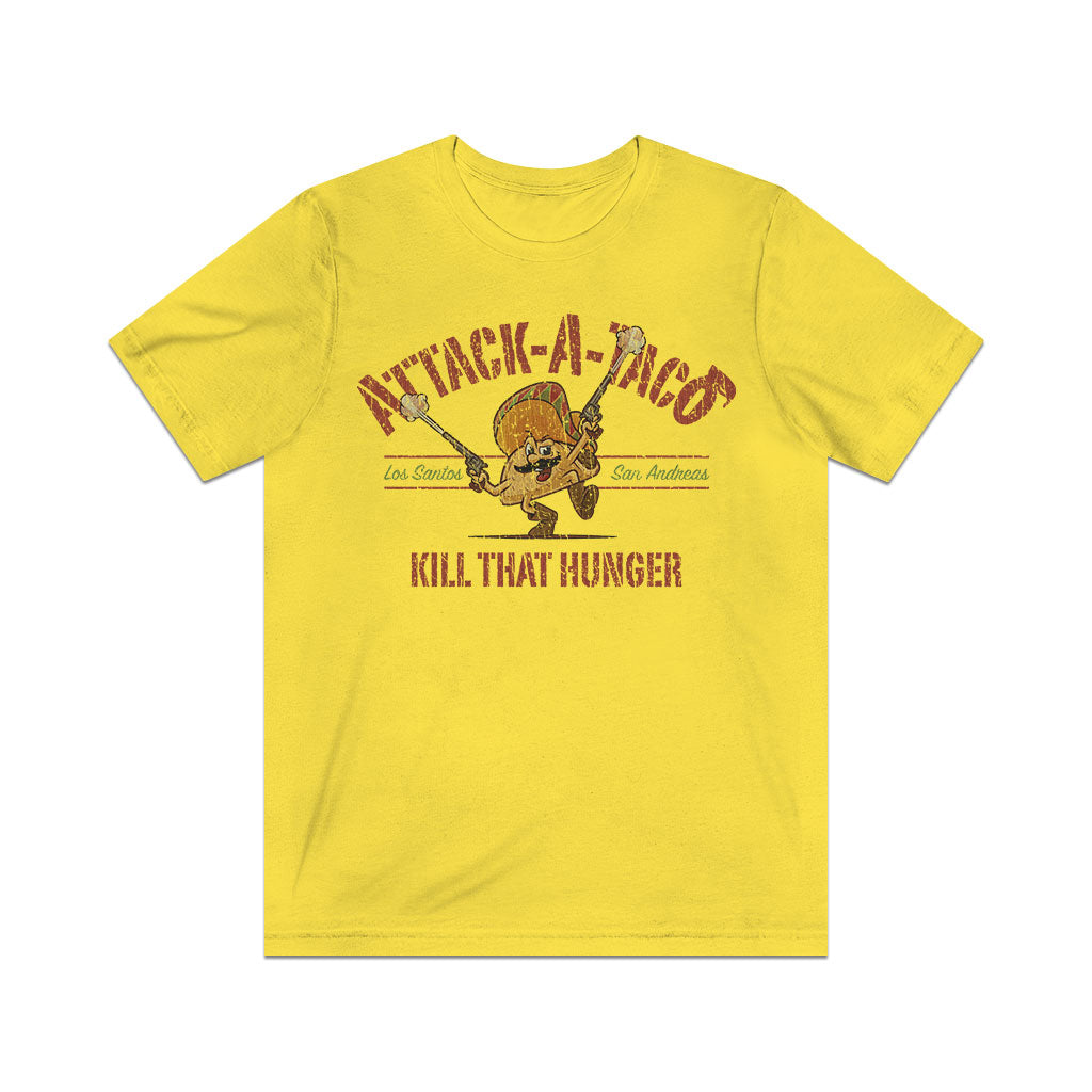 Attack-a-Taco 2013 Vintage Men's T-Shirt