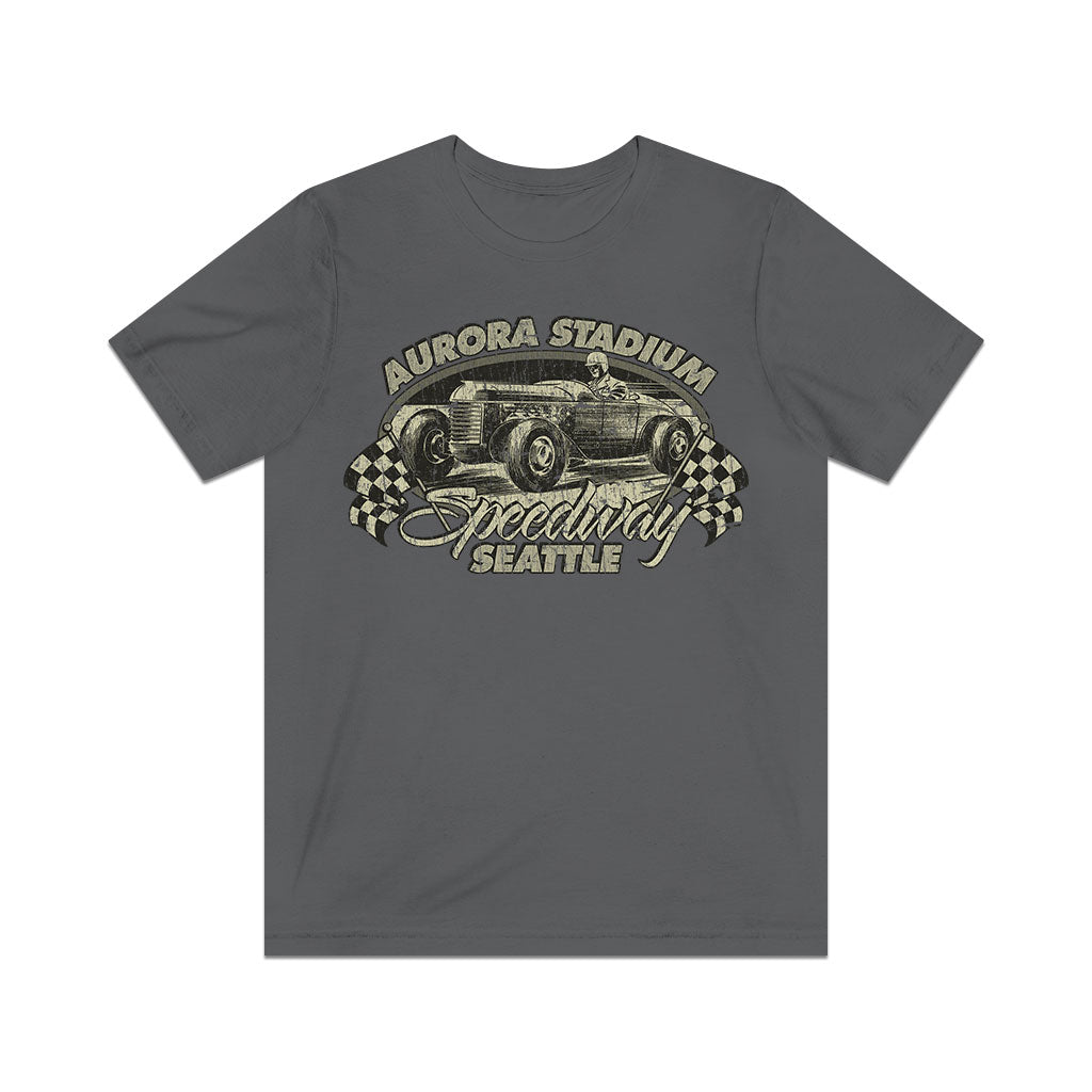 Aurora Stadium Speedway 1941 Vintage Men's T-Shirt