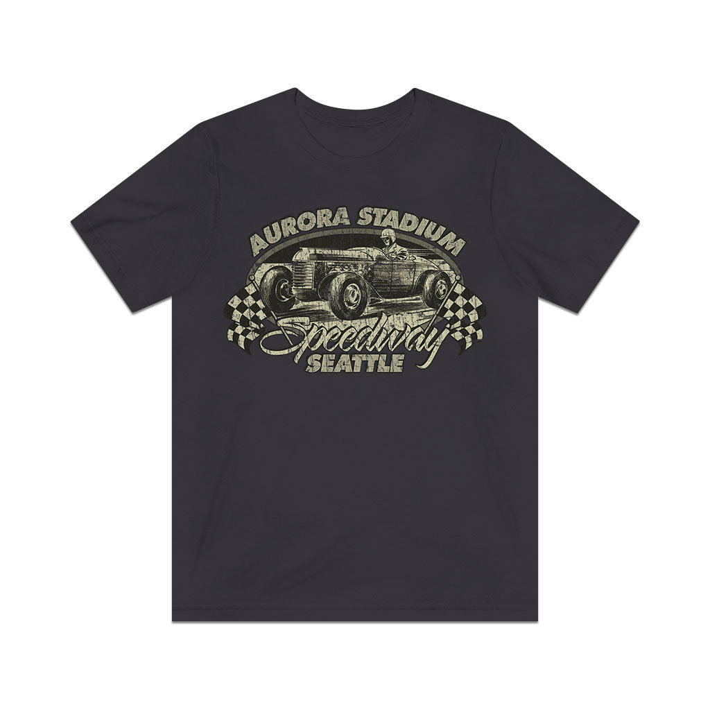 Aurora Stadium Speedway 1941 Vintage Men's T-Shirt