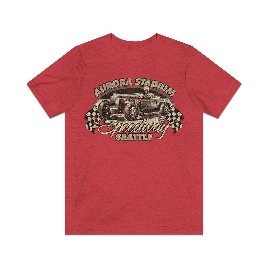 Aurora Stadium Speedway 1941 Vintage Men's T-Shirt