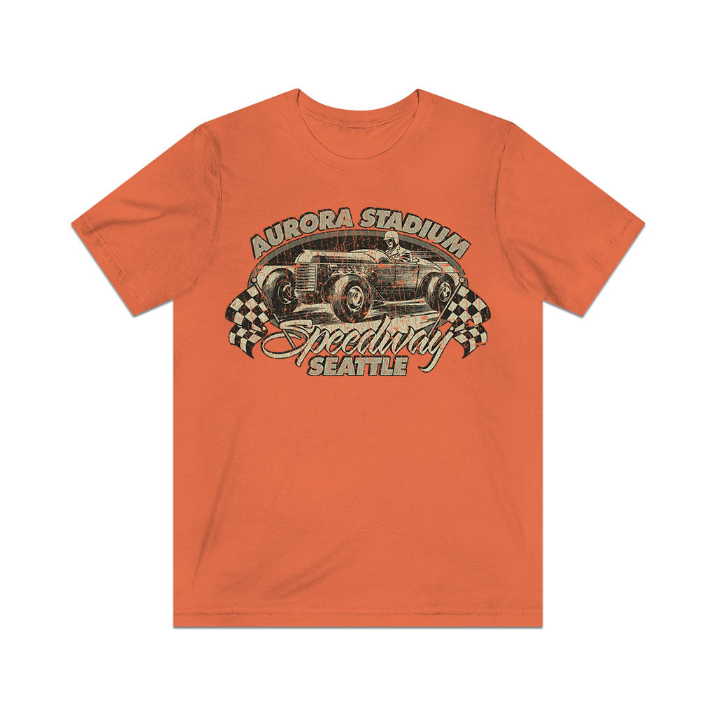 Aurora Stadium Speedway 1941 Vintage Men's T-Shirt