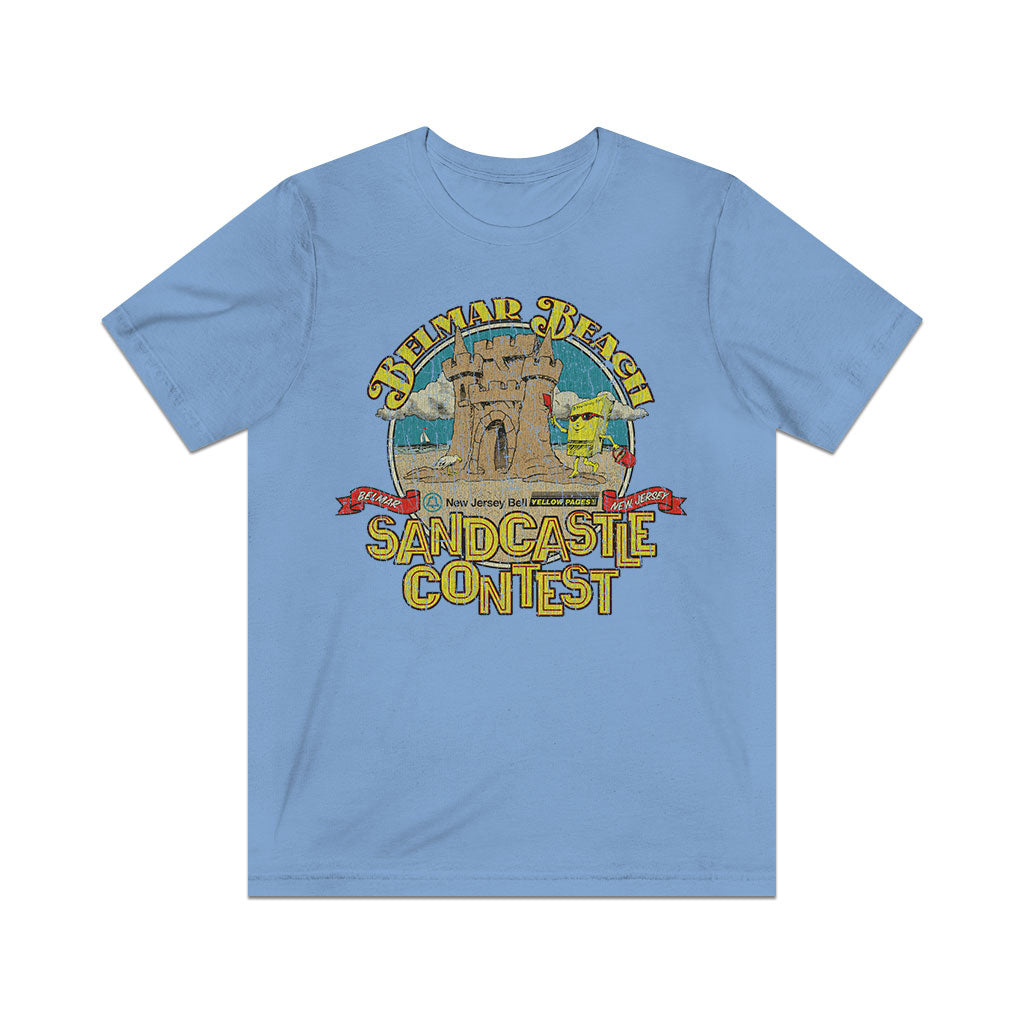 Belmar Beach Sandcastle Contest 1987 Vintage Men's T-Shirt
