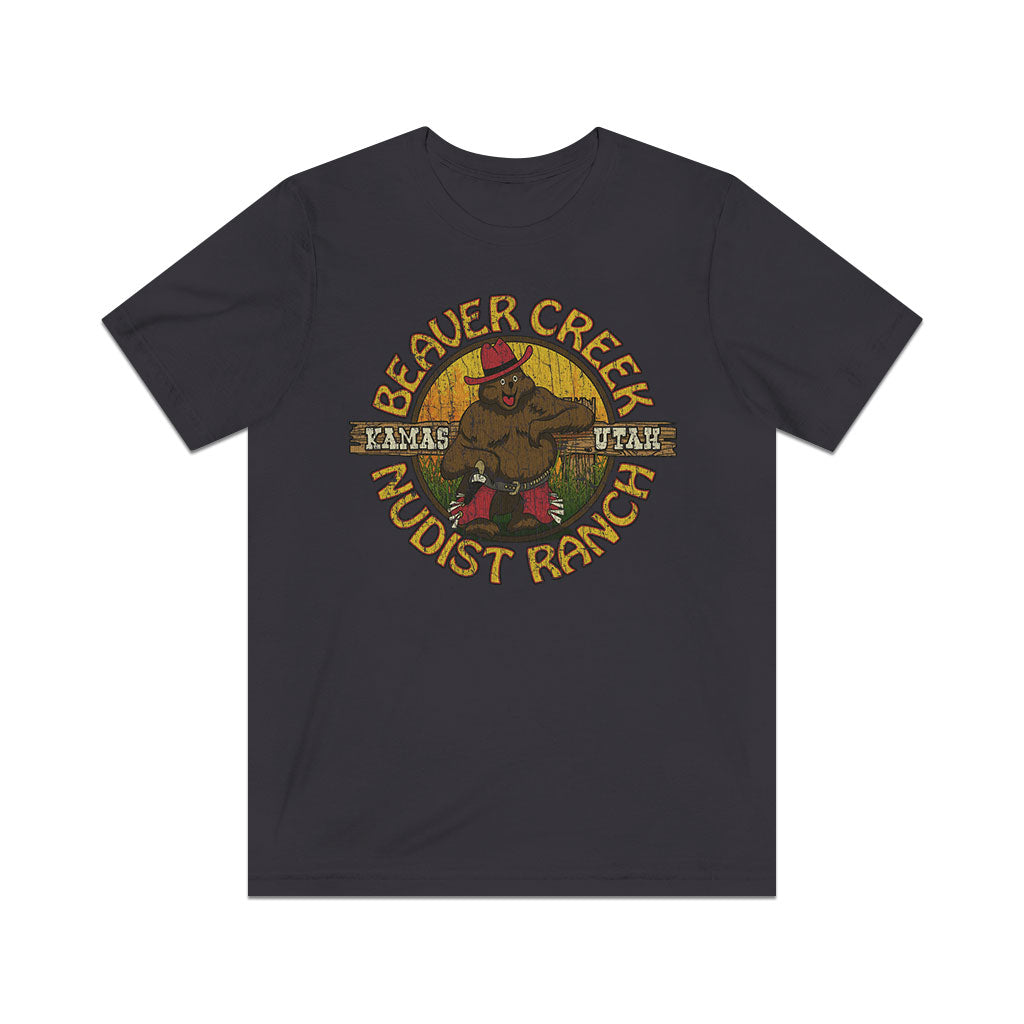 Beaver Creek Nudist Ranch 1983 Vintage Men's T-Shirt