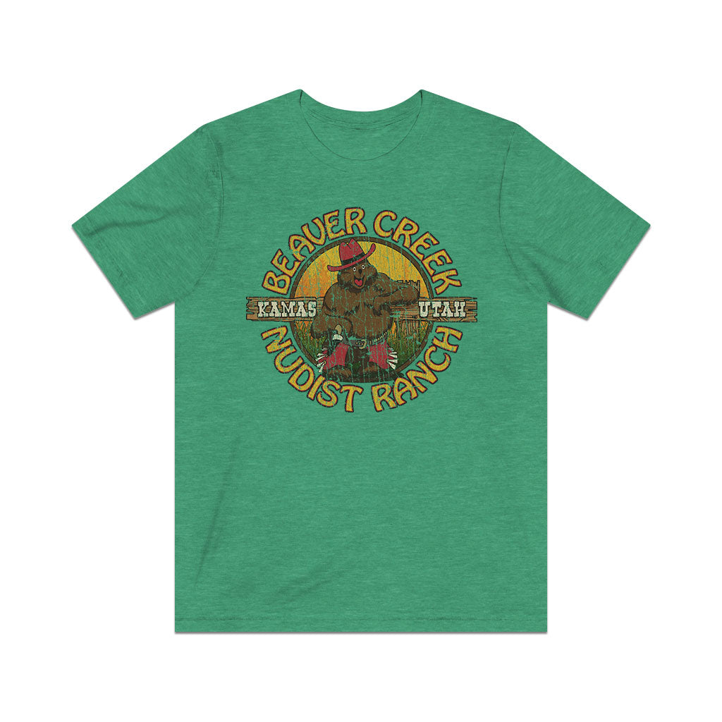 Beaver Creek Nudist Ranch 1983 Vintage Men's T-Shirt
