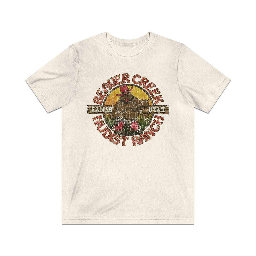 Beaver Creek Nudist Ranch 1983 Vintage Men's T-Shirt