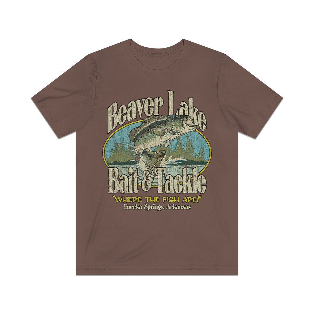Beaver Lake Bait & Tackle 1973 Vintage Men's T-Shirt