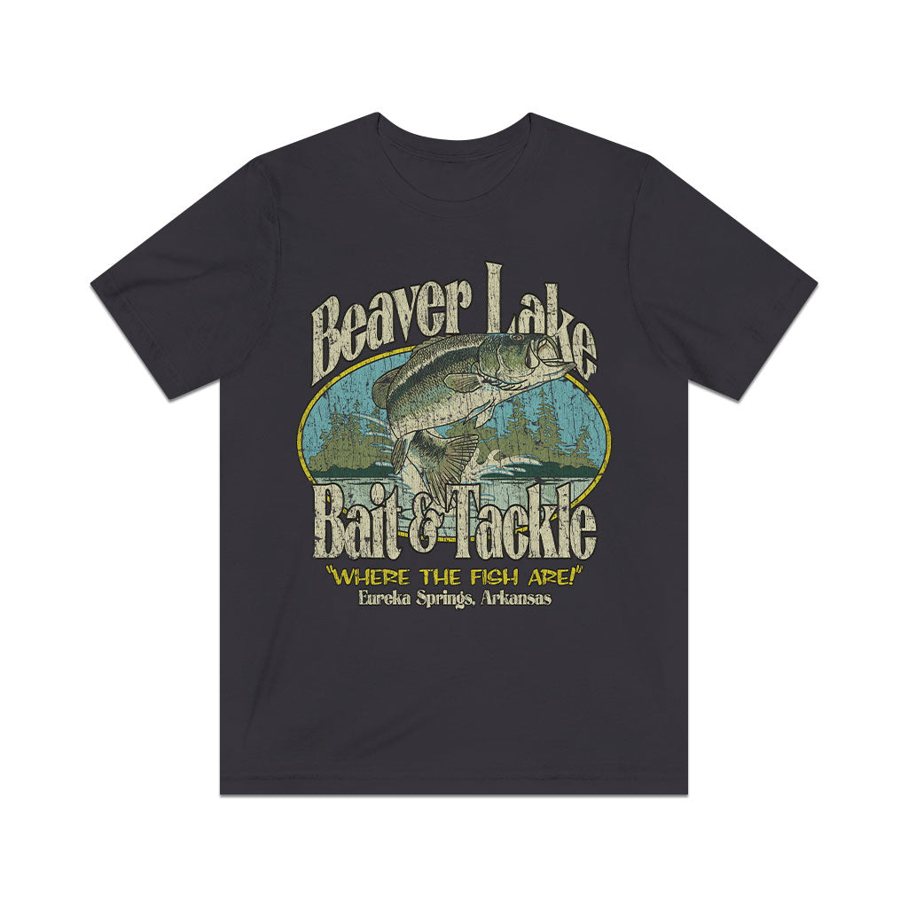 Beaver Lake Bait & Tackle 1973 Vintage Men's T-Shirt