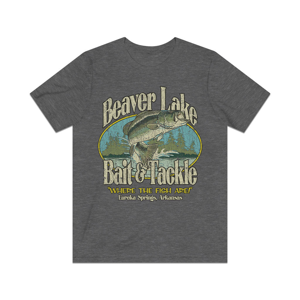 Beaver Lake Bait & Tackle 1973 Vintage Men's T-Shirt