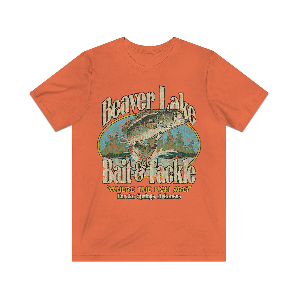 Beaver Lake Bait & Tackle 1973 Vintage Men's T-Shirt