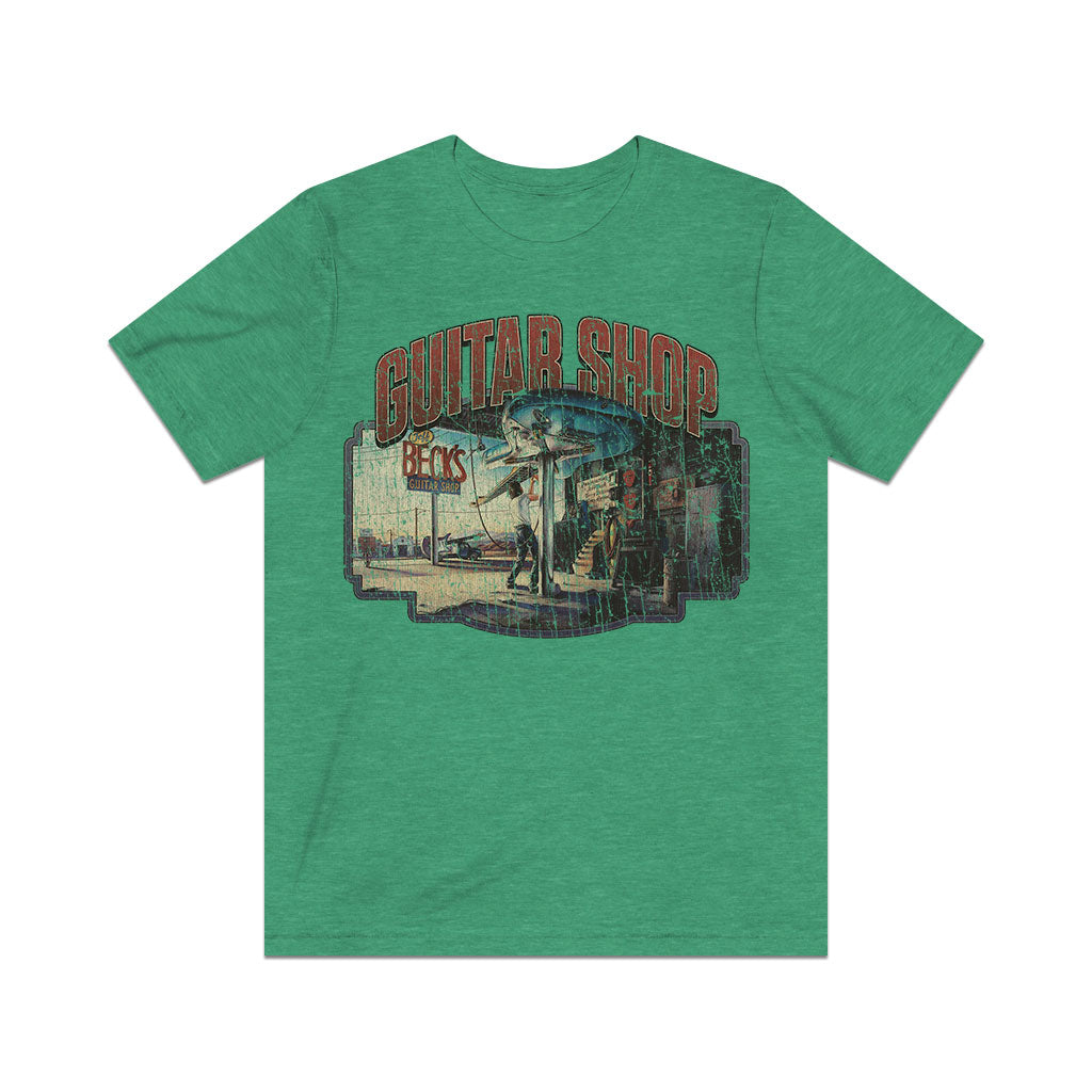 Beck's Guitar Shop 1989 Vintage Men's T-Shirt