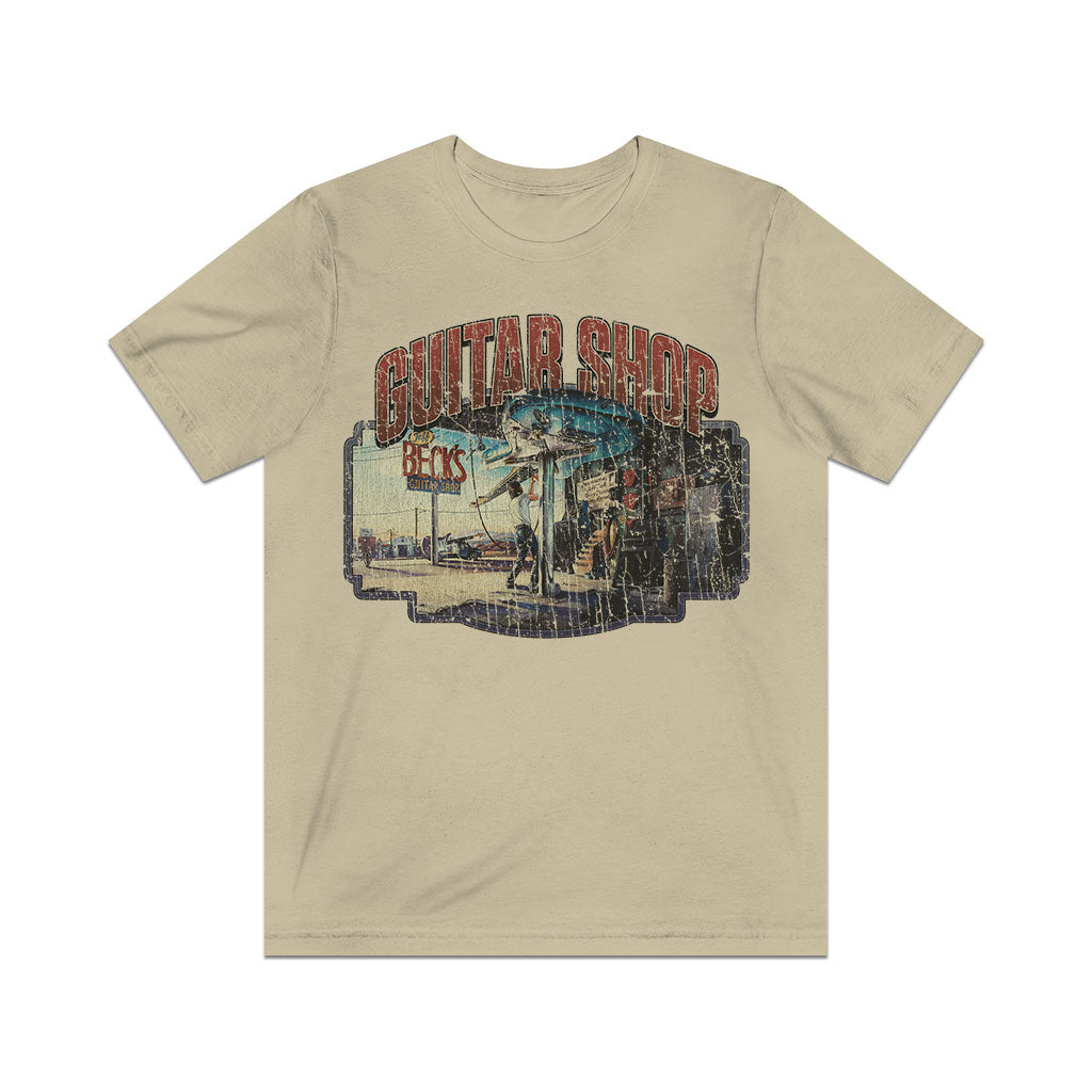 Beck's Guitar Shop 1989 Vintage Men's T-Shirt