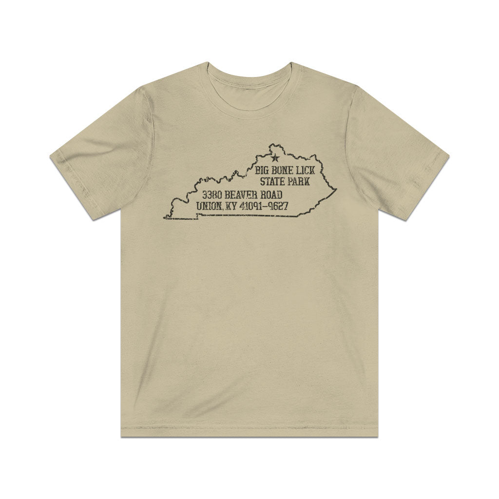 Big Bone Lick State Park 1960 Vintage Men's T-Shirt