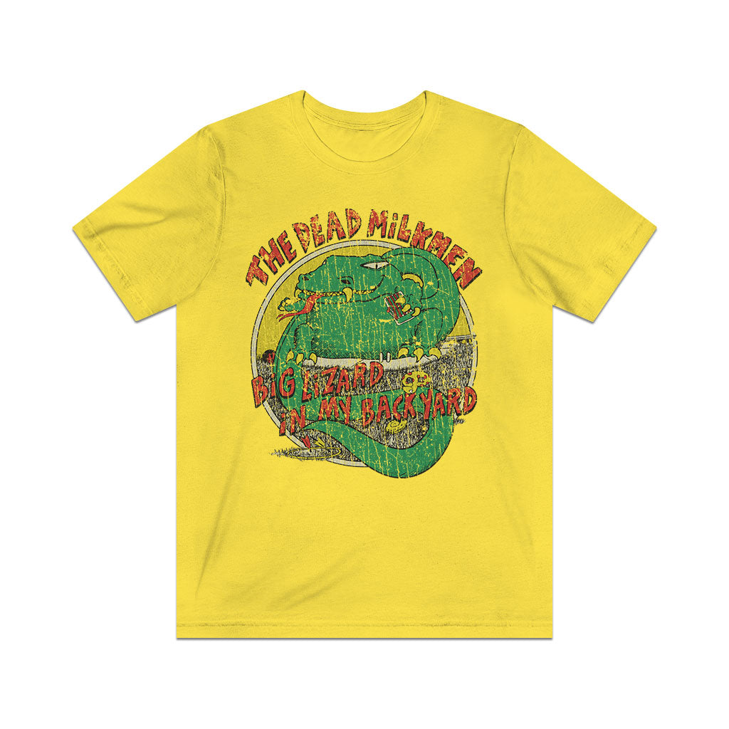 Big Lizard in My Backyard 1985 Vintage Men's T-Shirt