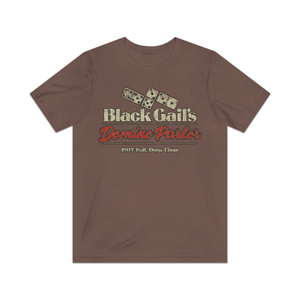 Black Gail’s Domino Parlor 1968 Vintage Men's T-Shirt
