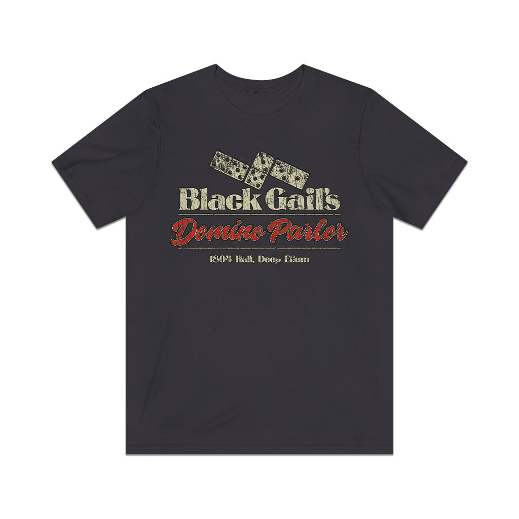 Black Gail’s Domino Parlor 1968 Vintage Men's T-Shirt