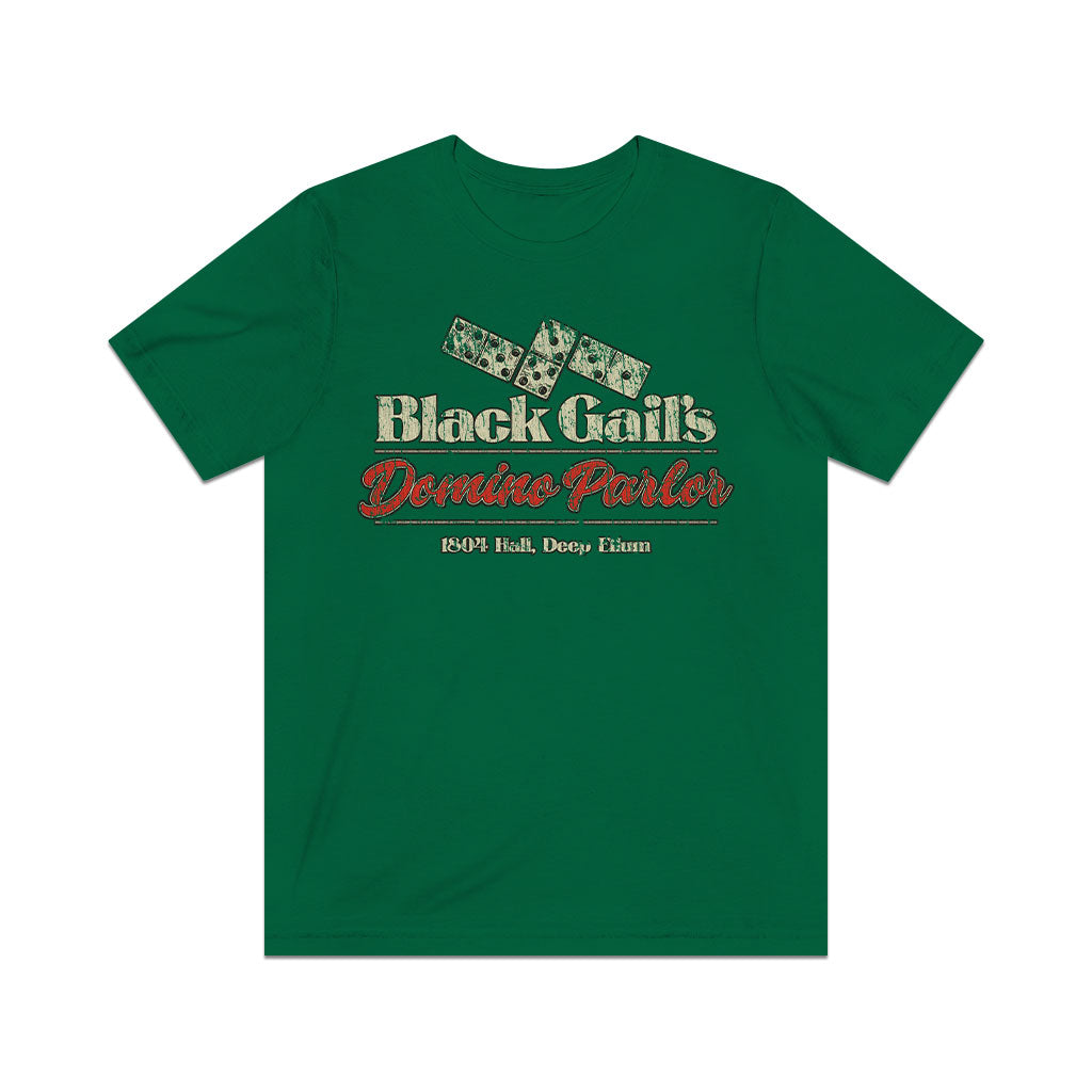 Black Gail’s Domino Parlor 1968 Vintage Men's T-Shirt