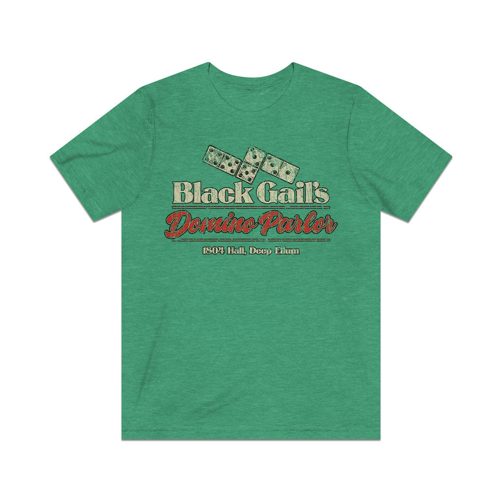 Black Gail’s Domino Parlor 1968 Vintage Men's T-Shirt
