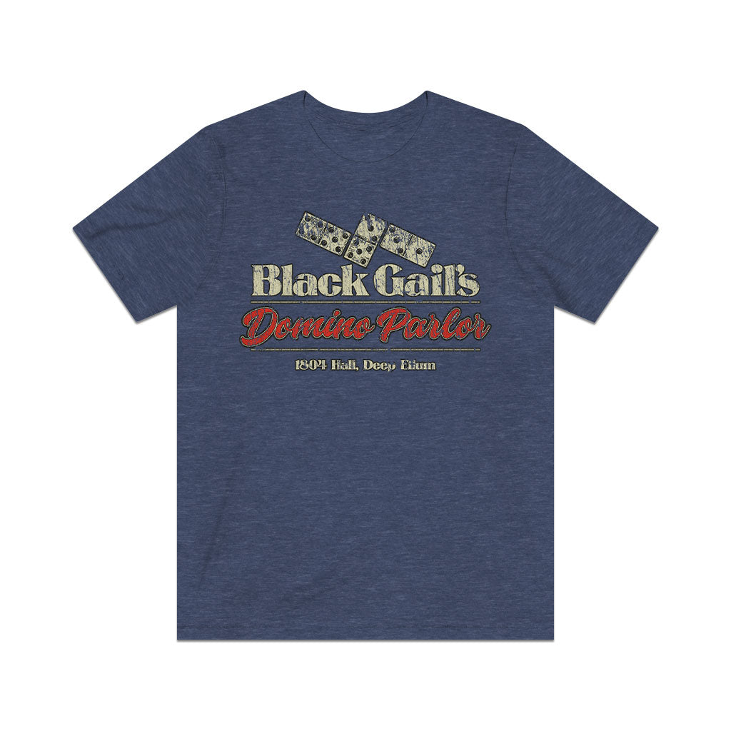 Black Gail’s Domino Parlor 1968 Vintage Men's T-Shirt