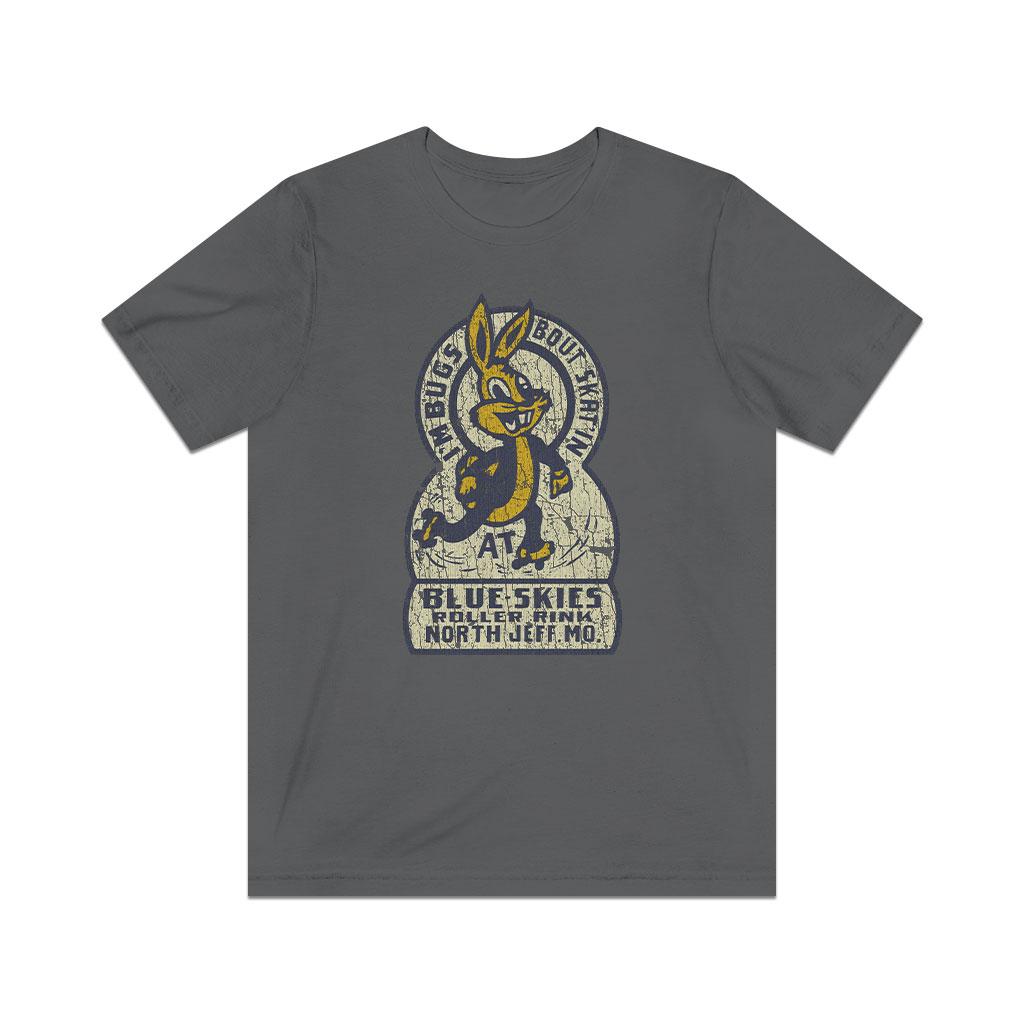 Blue Skies Roller Rink 1954 Vintage Men's T-Shirt