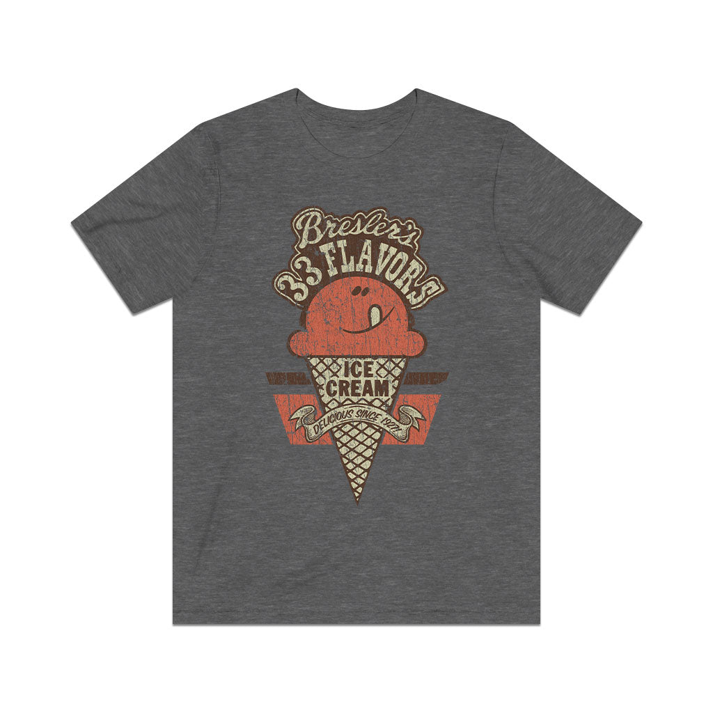 Bresler's 33 Flavors 1927 Vintage Men's T-Shirt