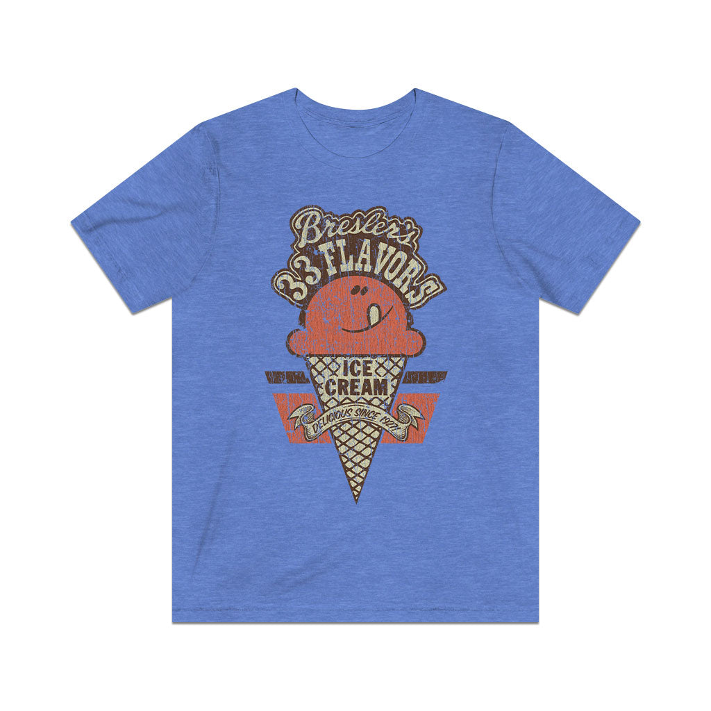 Bresler's 33 Flavors 1927 Vintage Men's T-Shirt