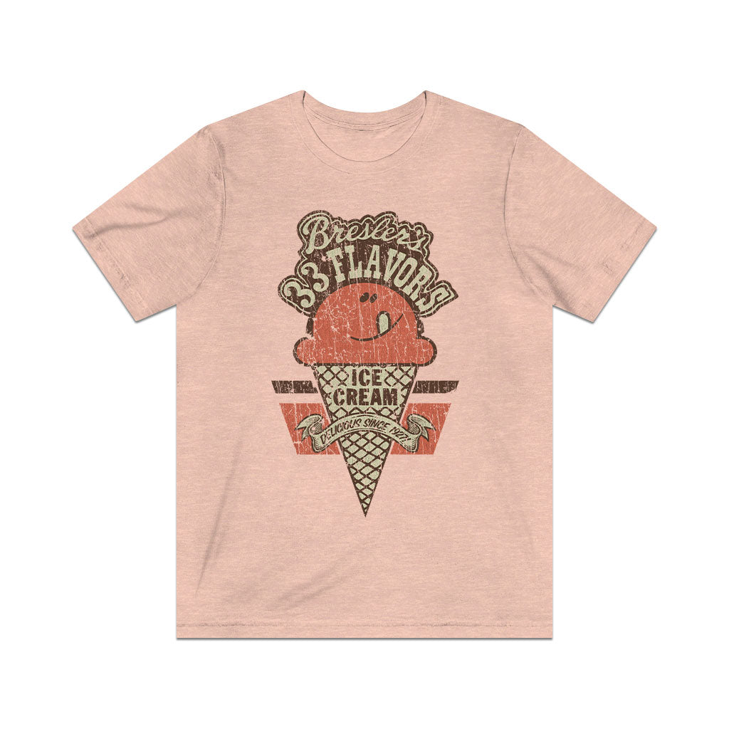 Bresler's 33 Flavors 1927 Vintage Men's T-Shirt