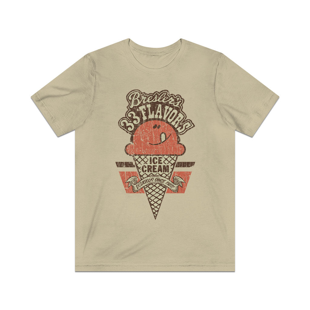 Bresler's 33 Flavors 1927 Vintage Men's T-Shirt