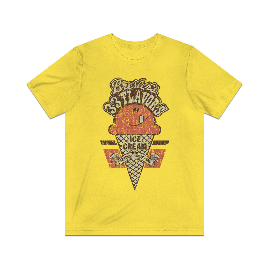Bresler's 33 Flavors 1927 Vintage Men's T-Shirt