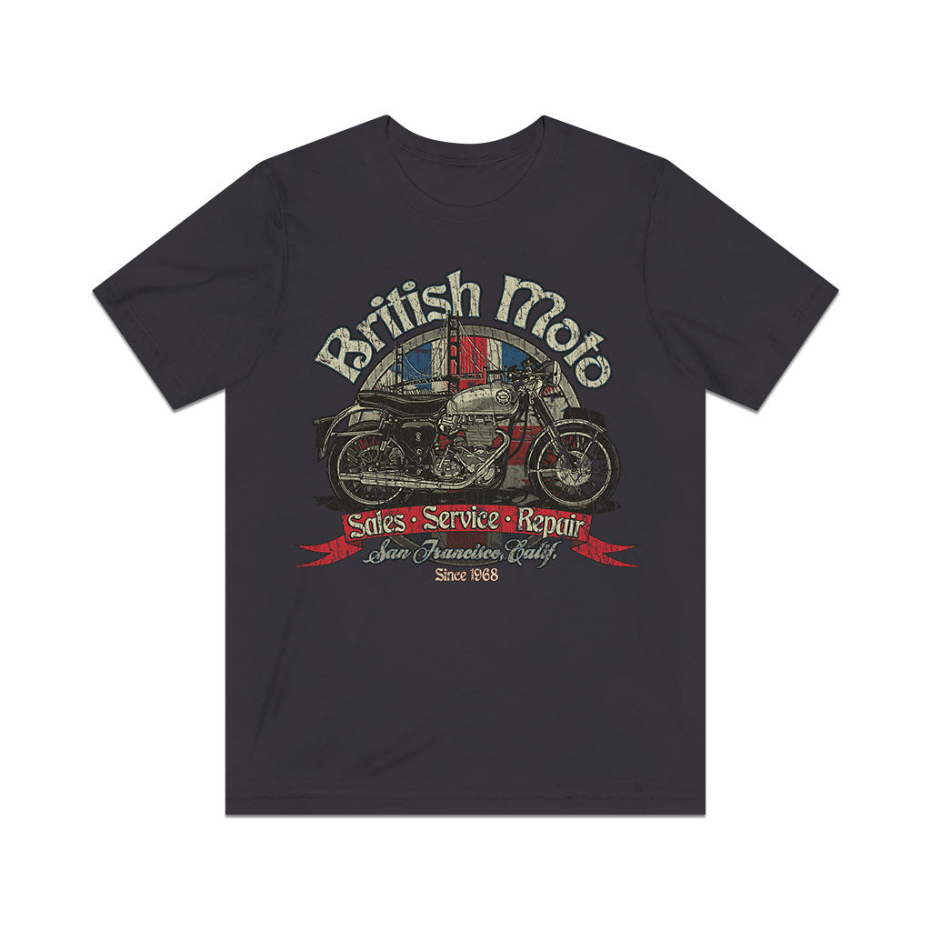 British Moto San Francisco 1968 Vintage Men's T-Shirt