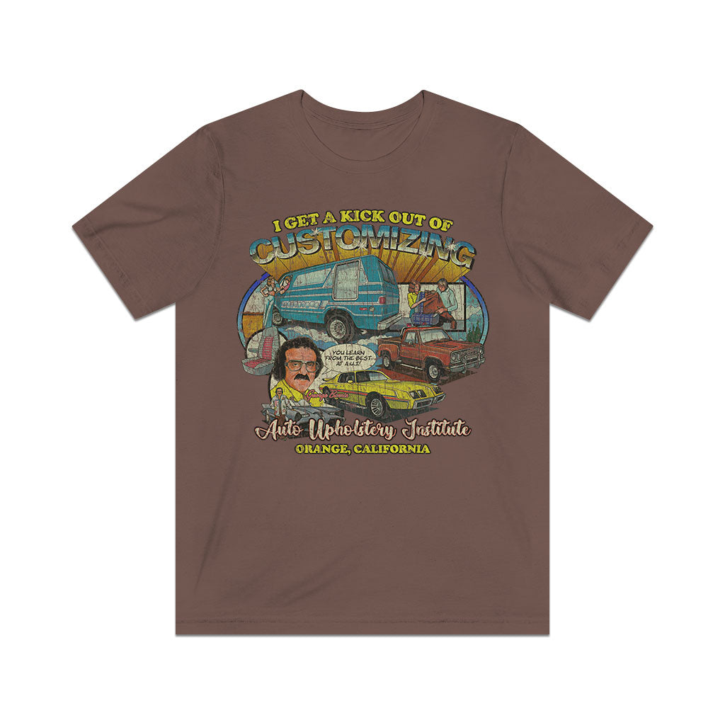 Auto Upholstery Institute 1973 Vintage Men's T-Shirt
