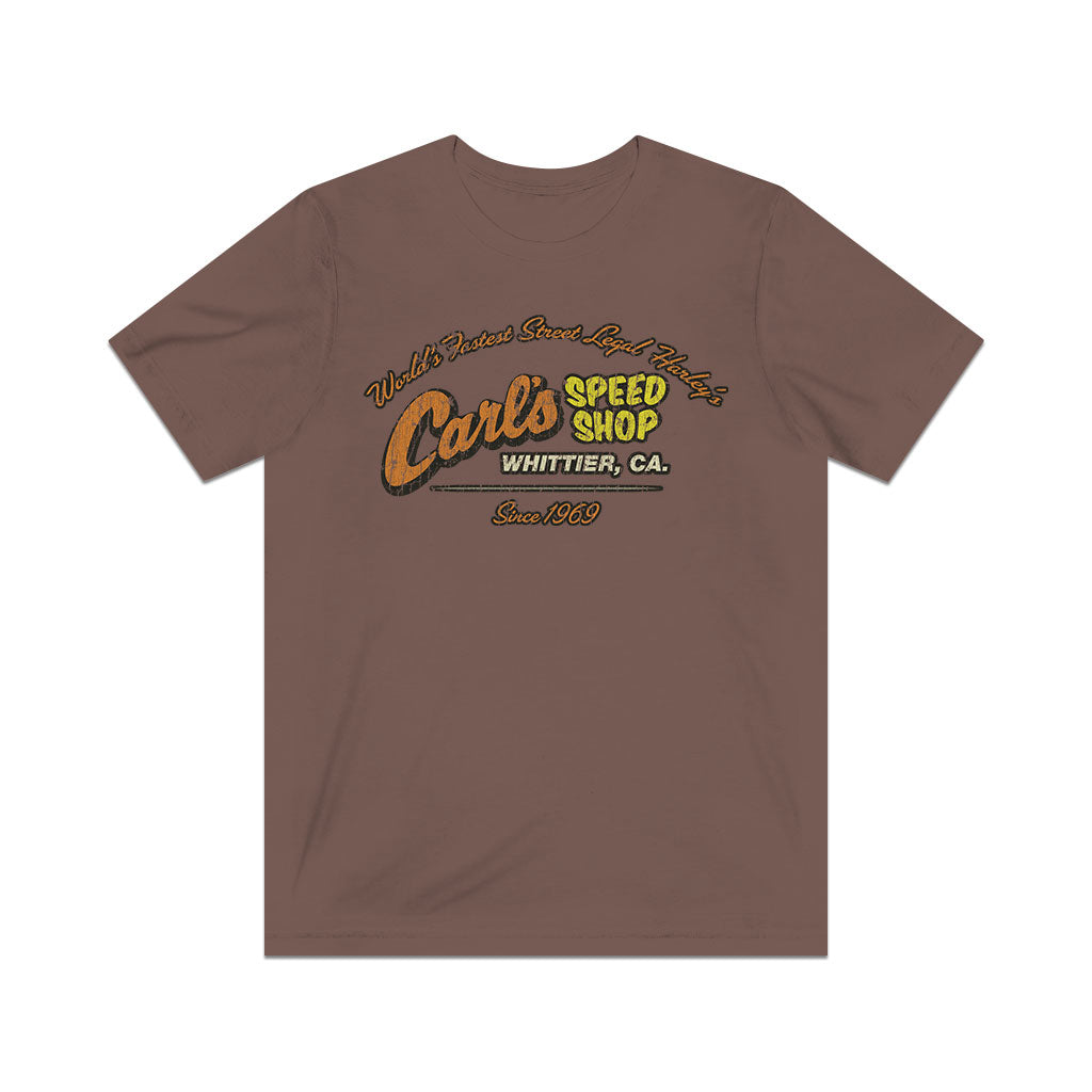 Carl's Speed Shop Whittier 1969 F/B Vintage Men’s T-Shirt