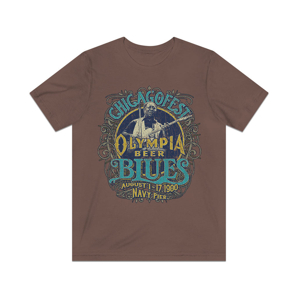 ChicagoFest Blues 1980 Vintage Men’s T-Shirt